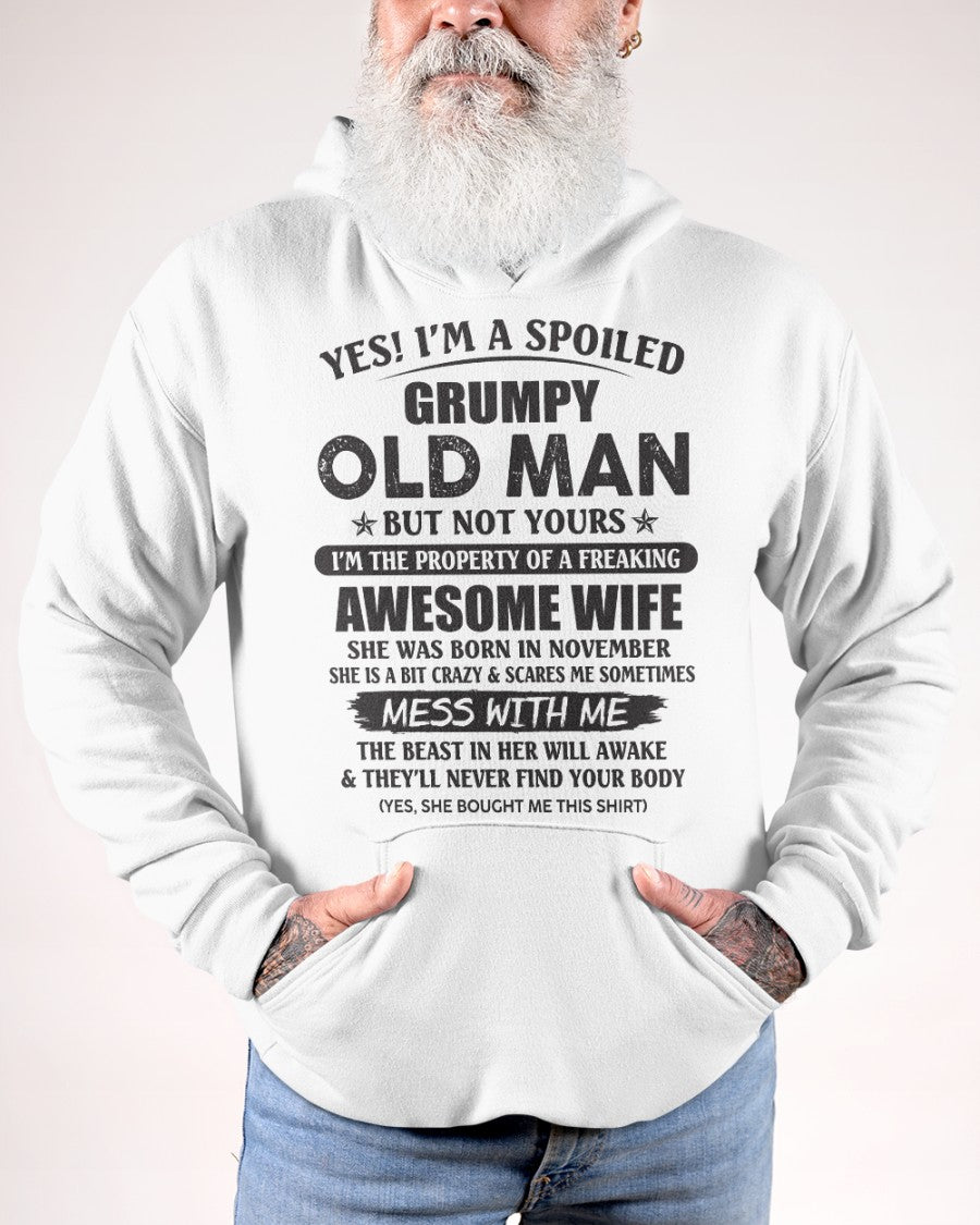 Awesome wife November - Perfect gift for your husband - NGHL11 (SKU96-68-11)