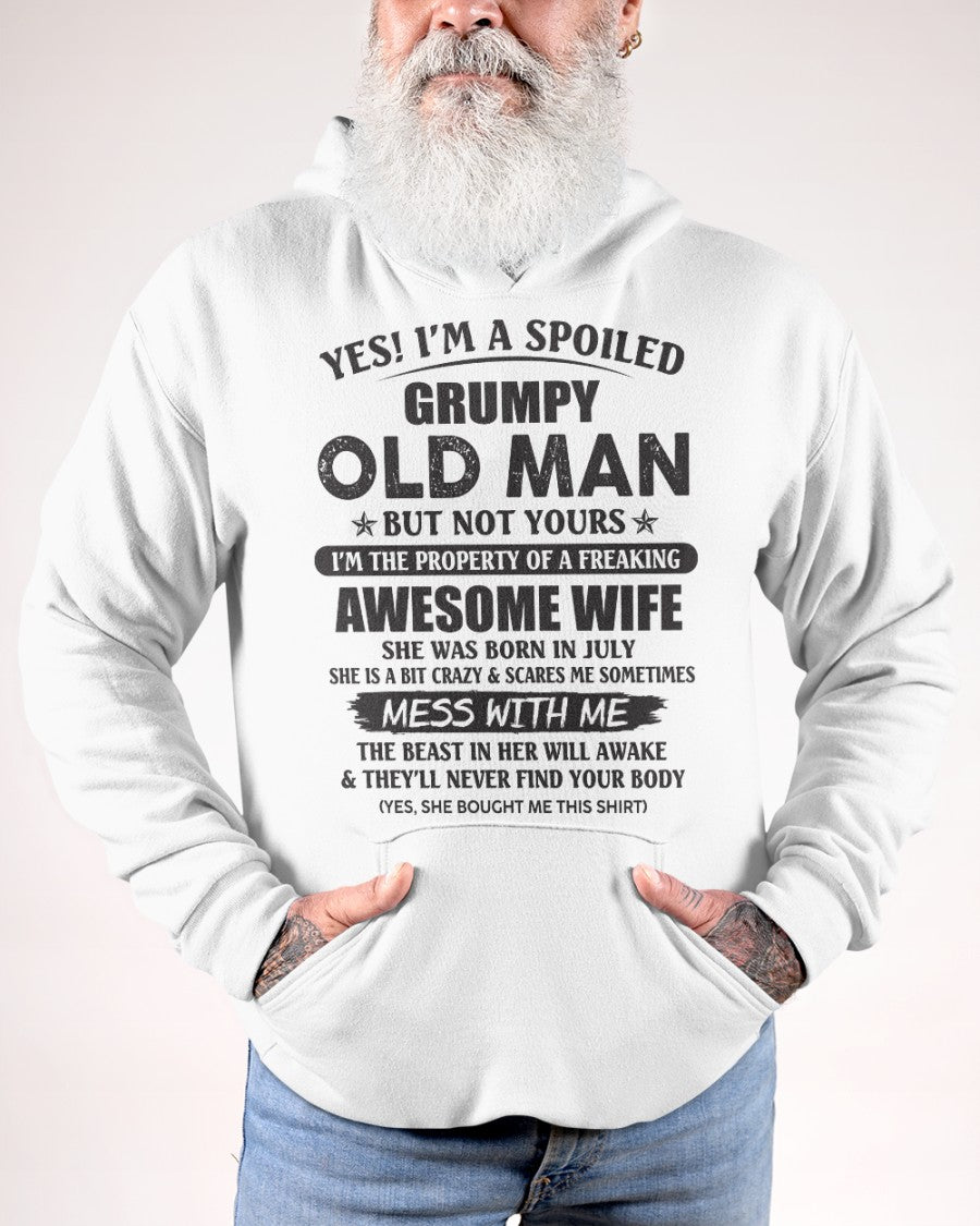 Awesome wife July- Perfect gift for your husband - NGHL07 (SKU96-68-07)