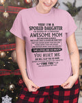 March - Spoiled Daughter - Perfect gift for daughter From Mom - NGHL03 (SKU-MD01-03)