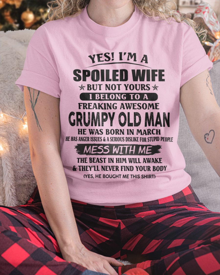 Grumpy Old Man January – Perfect gift for wife From Husband – NGHL03 (SKU08-63-03)