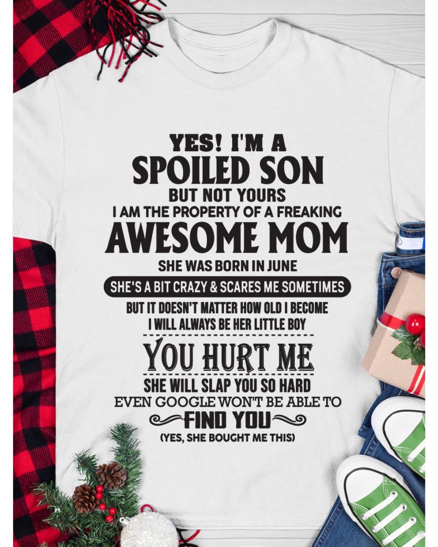June - Gift for Son from a Legendary Mom ( SKU-MS01-06)
