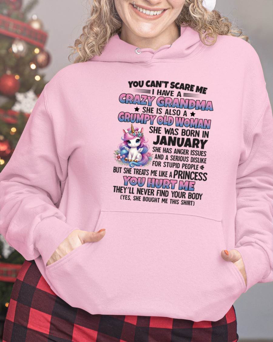 JANUARY - YOU CAN'T SCARE ME - GIFT FROM GRANDMA - NGHL01 (SKU09-106-01)