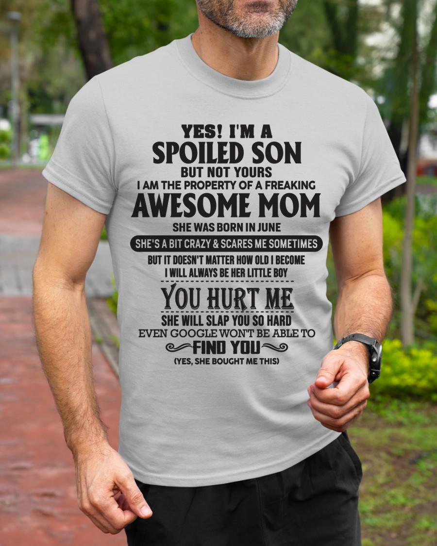 June - Gift for Son from a Legendary Mom ( SKU-MS01-06)