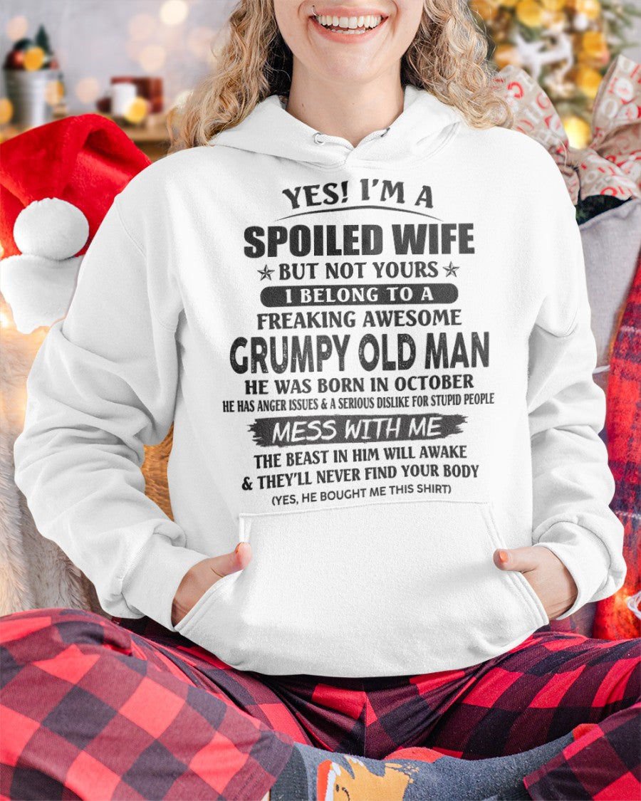 Grumpy Old Man October – Perfect gift for your wife – NGHL10 (SKU08-63-10)