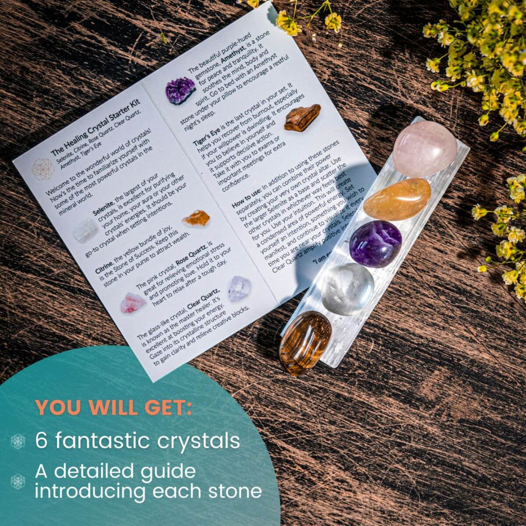 The Healing Crystal Starter Kit