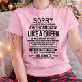 October - Sorry I am already taken by a freaking awesome guy - Gift for Wife From Husband - NGHL10 (SKU08-25-10)